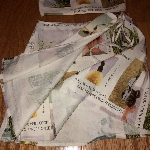 FOREVER 21 2 PIECE SZ. S Henry R. Jones ll Mini Skirt - Picture 6 of 13